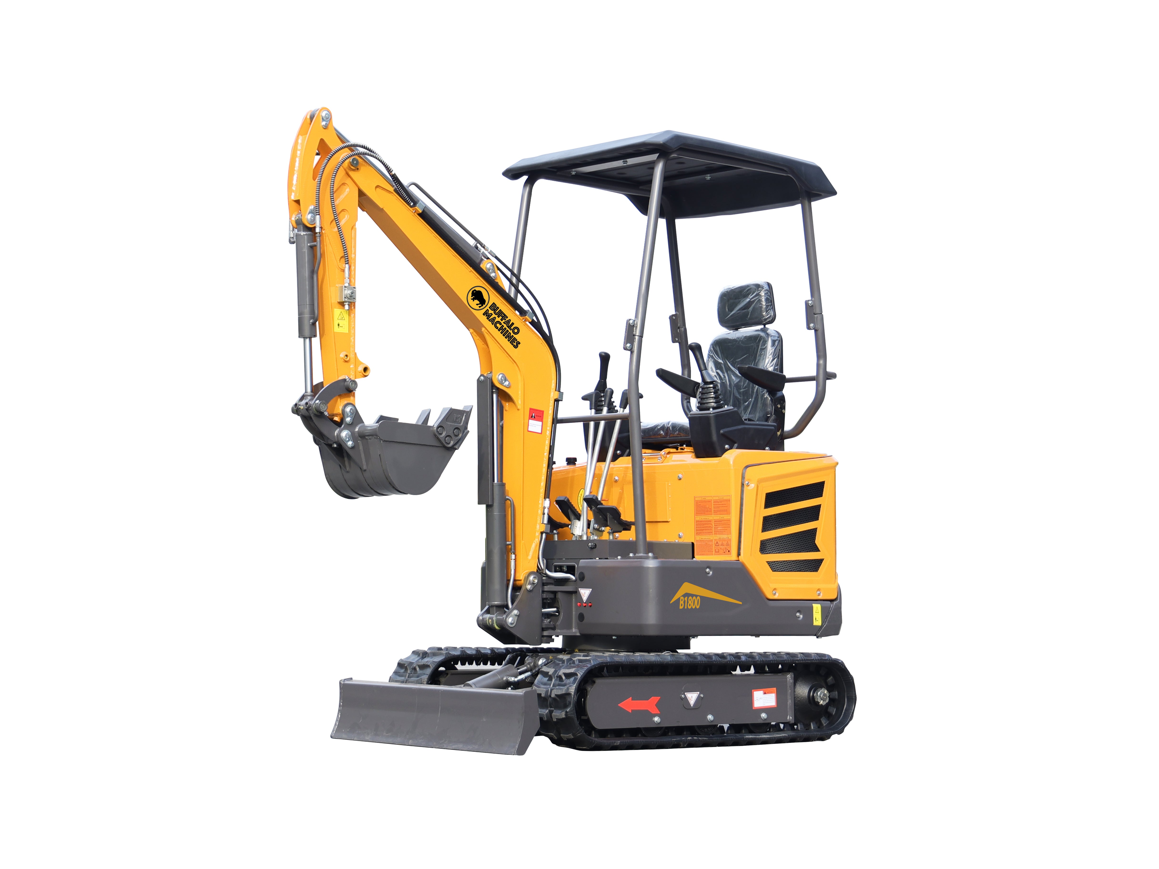 Buffalo B1800 Mini Digger | Mini Excavator – Buffalo Machines