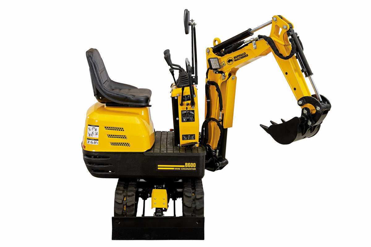 B600 Mini Excavator | Mini Digger | Micro Digger | Buffalo Machines